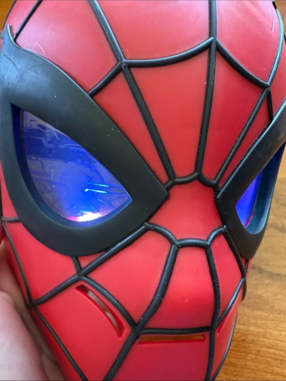 Red Spider-Man Style Mask